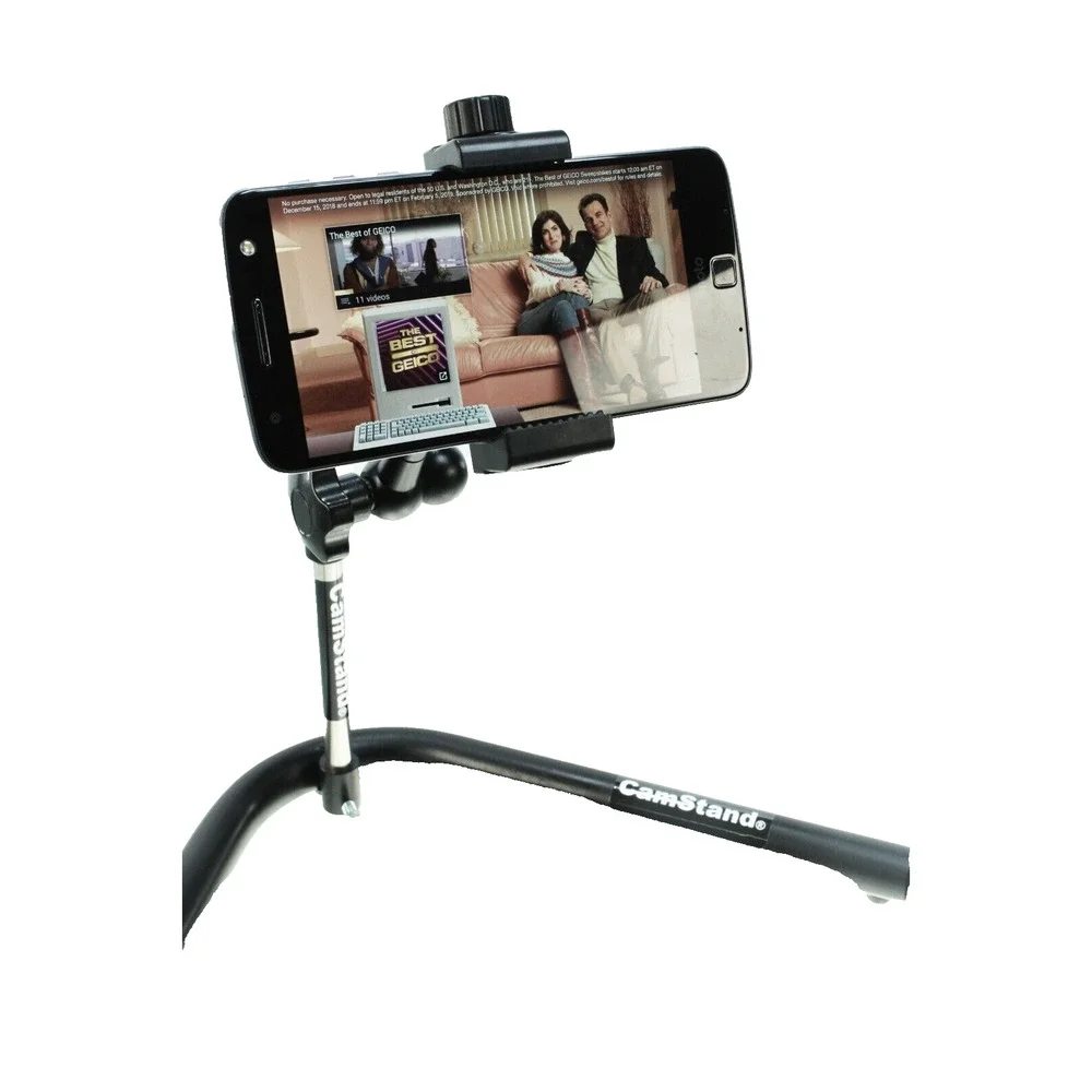 Camstand® iGrip Pro - Mini Desktop Webcam, Smartphone and Sports Camera Stand